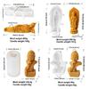 Unique Silicone Candle Moulds Soap Molds Buddhas Shape Hand-Making Mold Candle Accessaries Suitable for Making Candle