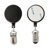 Automatic Retractable Towel Rack No Punching Self Adhesive Wall Mount Automatic Rebound With Strong Clip