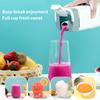 Wireless Portable Blender Fruit Juicer with Sharp Blades Digital Display BPA Free Easy To Clean Rechargeable Electric Mixer Blender