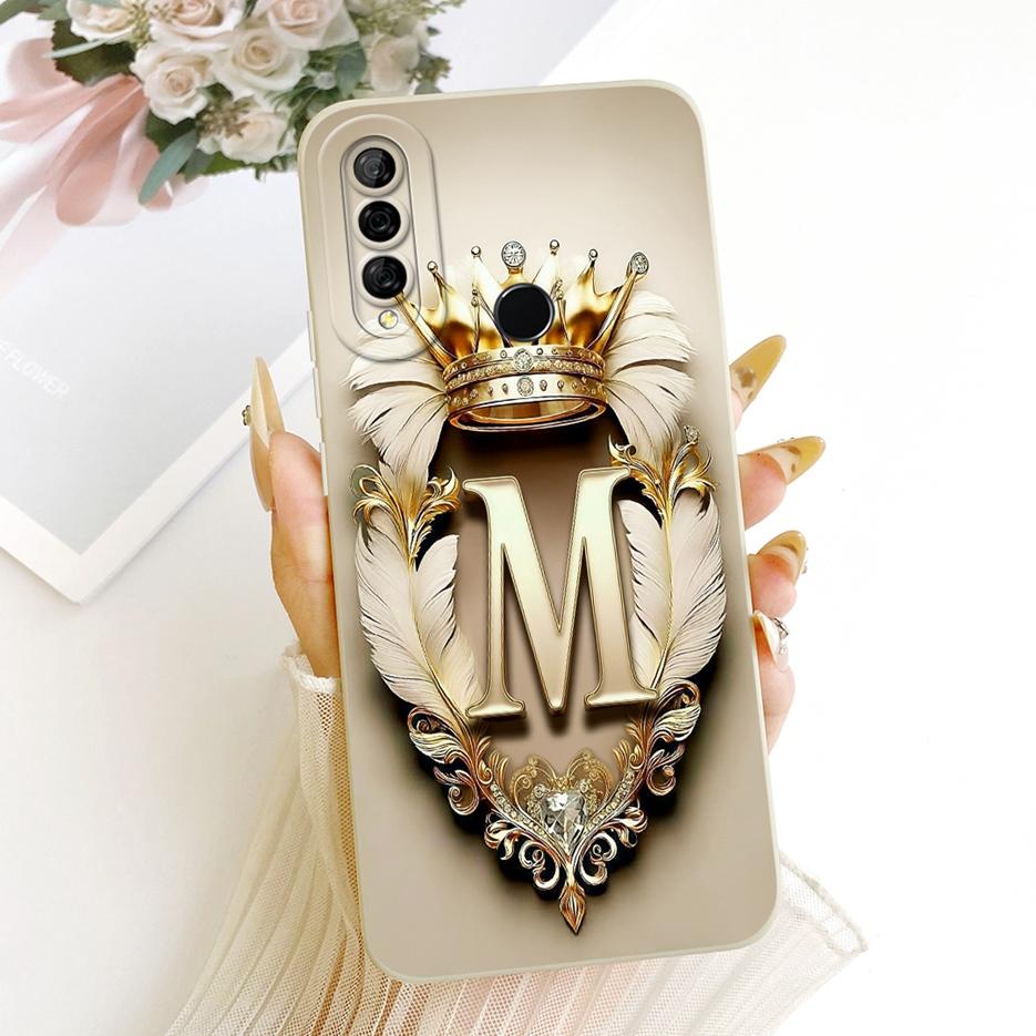 For Huawei P30 Lite Case MAR-LX1M Cool Crown Letters Cover Soft TPU Phone Case For Huawei P30 Pro P 30 Lite P30Lite P30Pro Shell