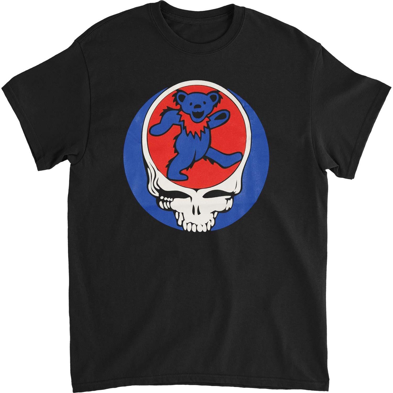 Men s Grateful Dead Steal Your Bear T-shirt Medium Black S