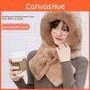 Fleece Hat And Scarf Combo For Women Windproof And Insulated Winter Wear