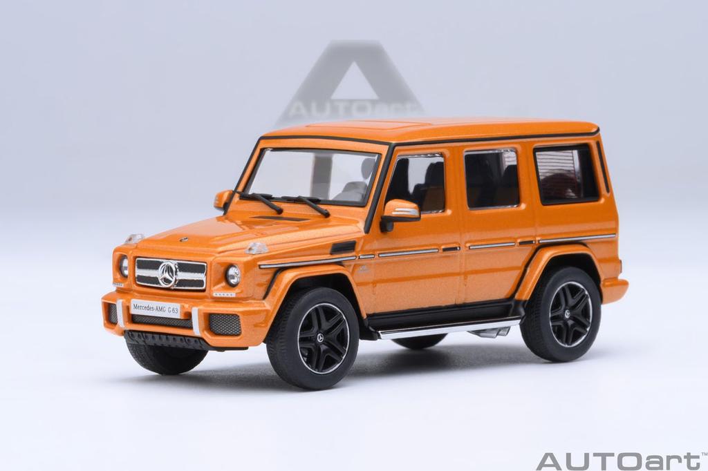 AUTOart Scale G 63 2017 Finished Product 20202 1/64 Mercedes-AMG (Orange)
