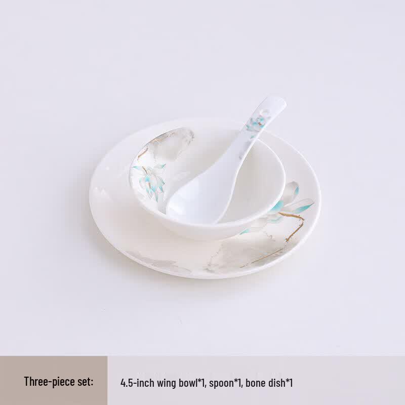 New Chinese Style Ceramic Dining Set