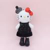 Plush Keychain With Long Legs And Crown For Girls And Teens