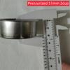 51MM Pressurized 1 hole Coffee Filter Basket Single/Double Cup For Delonghi ec685 ec680 51mm Portafilter Espresso Coffee Tools