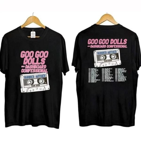 NEW! Goo Goo Dolls Summer Anthem Tour 2026 T-Shirt Band Concert Tee Fan Merch S