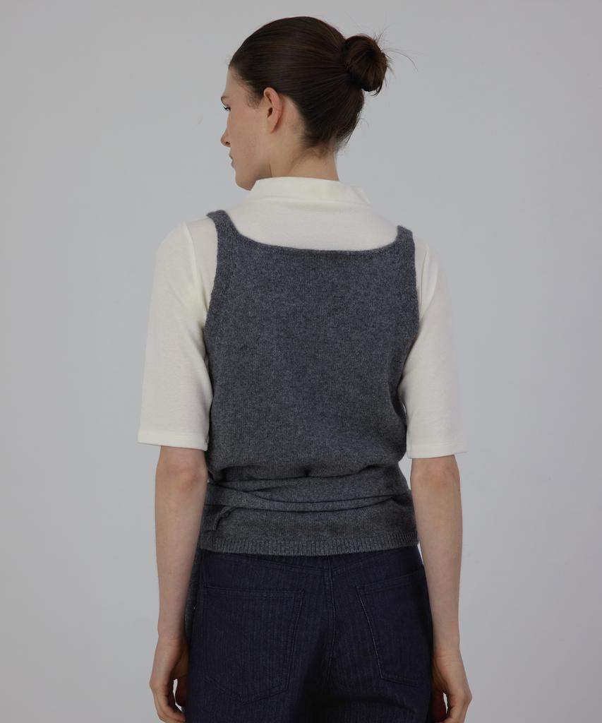 Q'SRB Camisole Layered Knit Bustier