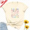 Happy Easter Sayings Tshirt Graphic T Shirts Oversized T Shirt Unisex Clothing Vintage Clothes Gothic Top High Quality Cotton