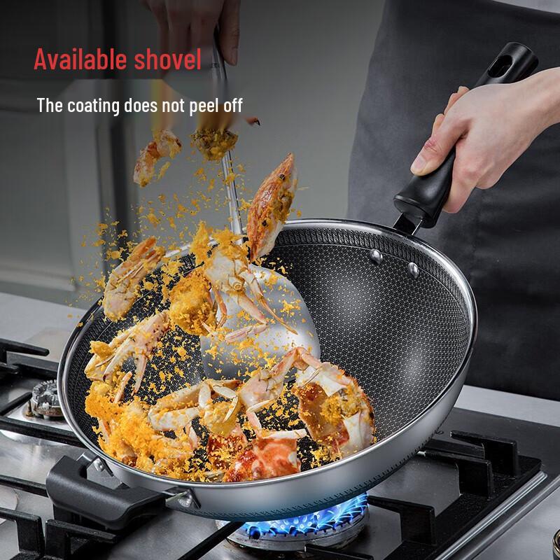 Chui Da Huang 316 Stainless Steel Wok