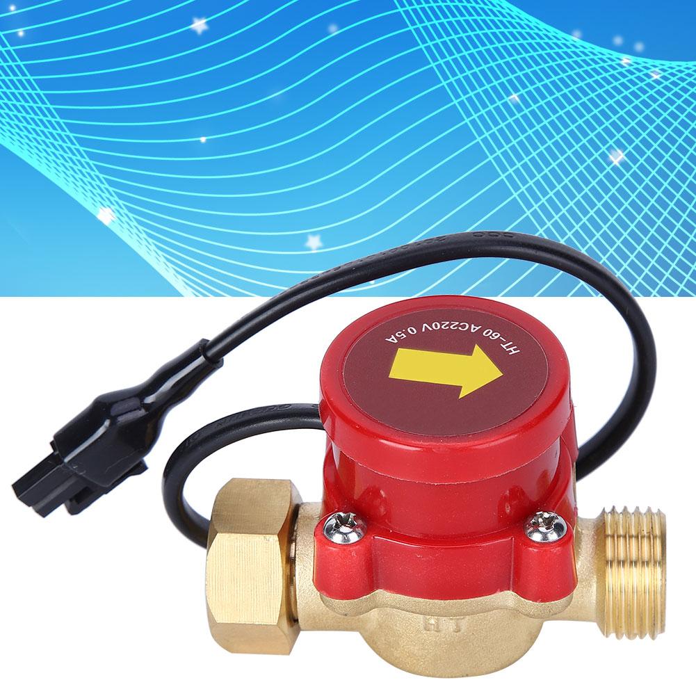 Wasserpumpen-Durchflusssensor Druck Automatischer Steuerschalter HT?60 4?4 220V 60W G12in