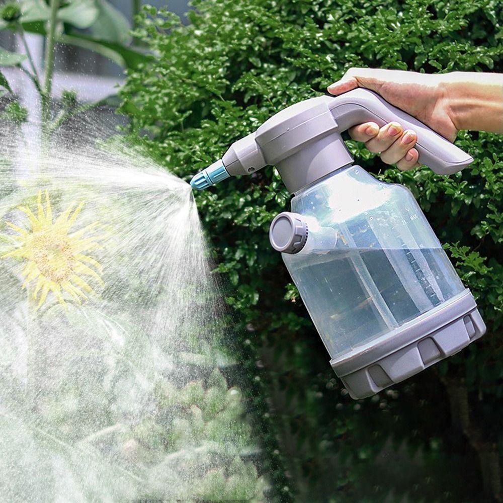 Adjustable Nozzle Electric Watering Can 3L Gardening Sprayer New Watering Kettle
