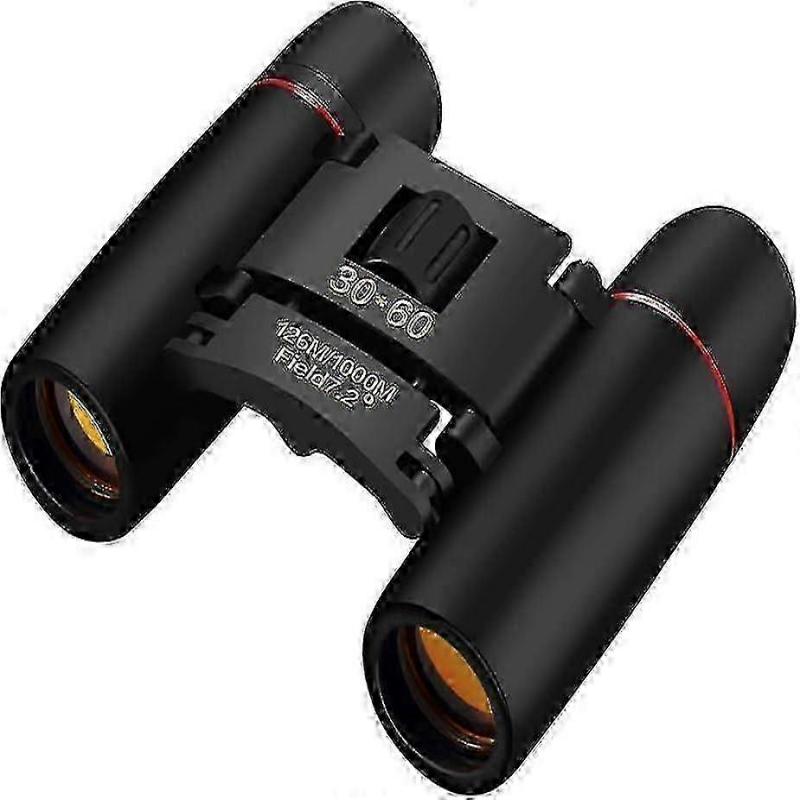30x60 Waterproof Binoculars - Mini, Portable & Collapsible for Kids and Adults, Ideal for Bird Watching & Outdoor Hunting