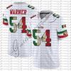 Men San Francisco 49ers Mexico Flag Football Jersey Bosa 97 Montana 16 Rice 80 Lott 42 Warner 54  Sports Shirt Fan Jersey