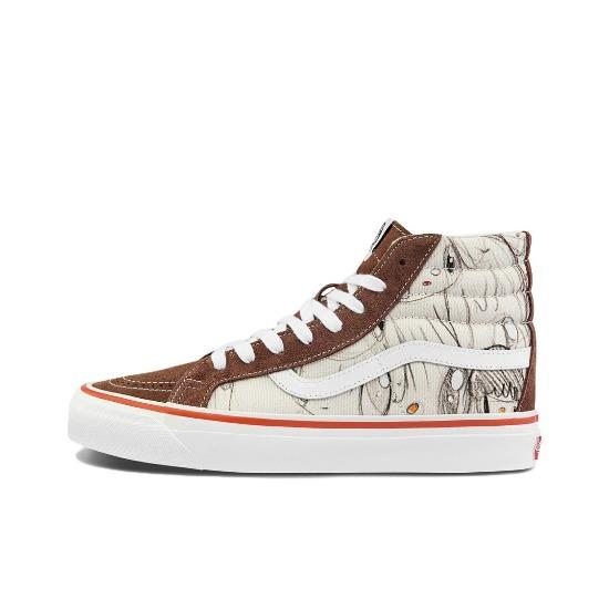 

Vans Javier Calleja x OG Sk8-Hi LX Potting Soil VN0A4BVB704 Мужская обувь EU 35 белый