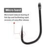 10pcs Carp Fishing Hook Straight Point X Medium Long Shank Size 2 4 6 PTFE Coating-Super Slide For Both Bottom Bait,Wafter And Pop-up Presentations