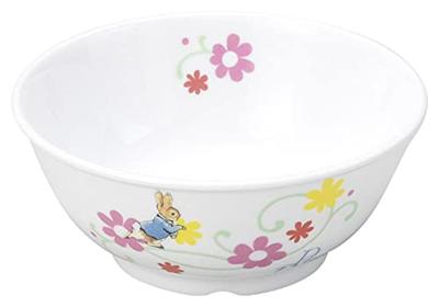 Rice Maruku Page Nursery School Reinforced Peter Rabbit TM 110B [11cm Children's Bowl] (Official) Light, Break-resistant Children's Tableware,