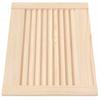 Slatted Design Cabinet Door 39.5 X 49.4 Cm Solid Pine Wood