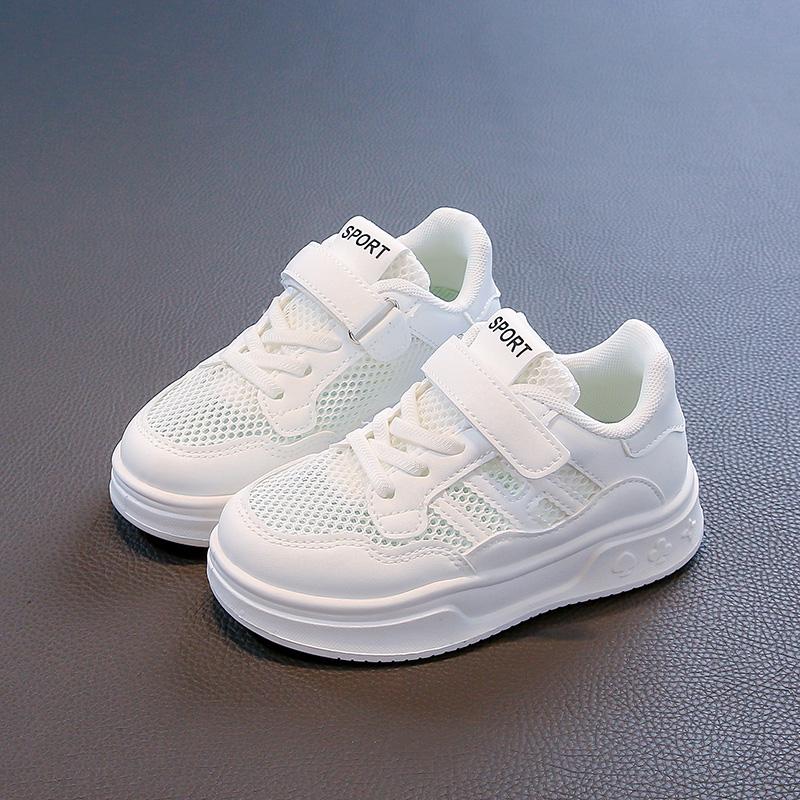 

Детские летние низкие дышащие кроссовки для скейтбординга для детей и студентов, трендовые кроссовки для бега, для мальчиков и девочек, удобные кроссовки для спортзала 26 белый