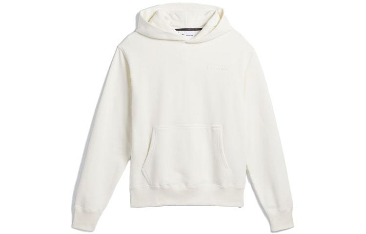 Adidas Originals Sweatshirts Unisex White Hooded Moderate Regular HF9906 S