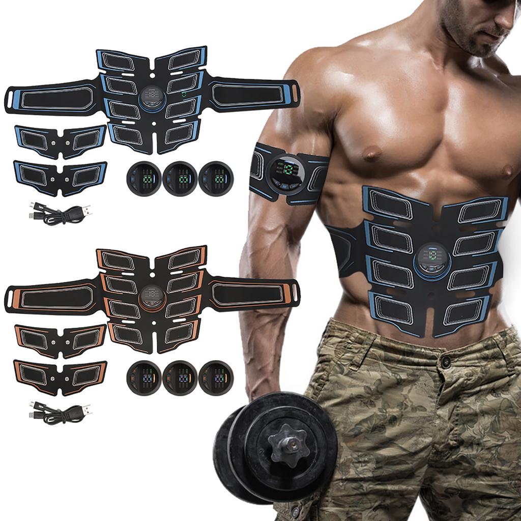 EMS Abdominal Muscle Patch Belt Arm Leg Muscle Training Stimulator Fitness Equipment