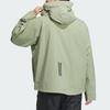 Adidas Tech Rain Jacket Windproof Waterproof Hooded Jacket Men Jacket Tent-Green JI8670