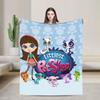 Littlest Pet Shop Blanket Super Soft Cozy Throw Blankets for Bed 50x60 Inch Multi-size Bedspread