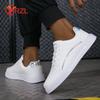 YRZL Bílé tenisky Dámská ležérní obuv Pohodlná bílá pánská obuv Lehká vycházková obuv pro páry Masculino Nadměrná velikost 36-45