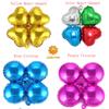 Four-leaf Clover Aluminum Foil Balloons for Wedding Decoration Birthday Party Arch Balloon Anniversary Opening Ceremony