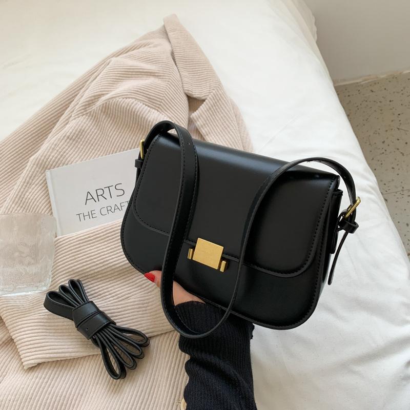 Retro Texture Foreign Style Small Bag Women's Bag 2025 New Trendy Fashion Small Square Bag Simple and Versatile One-shoulder Crossbody Bag