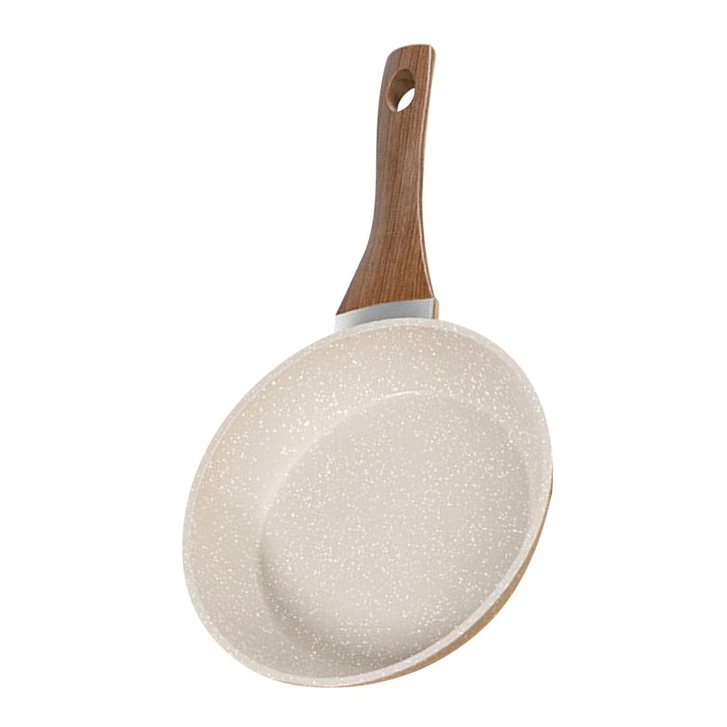 Antihaft-Bratpfanne Induktionsherd Flachbodenpfanne Multifunktionaler Kochtopf für Ei Steak Pfannkuchen