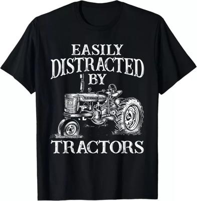 Tractor Art For Unisex Unisex Farming Agriculture Farmer Truck Gift Tees S3xl