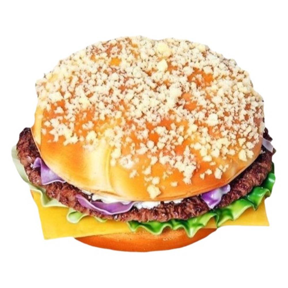 

Simulation Artificial Hamburger Soft PU Food Simulation Model Fake Hamburger DIY Display Style A
