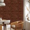 Red Velvet Leather Wallpaper Rust and Burgundy for Living Room and Bedroom 50x1000