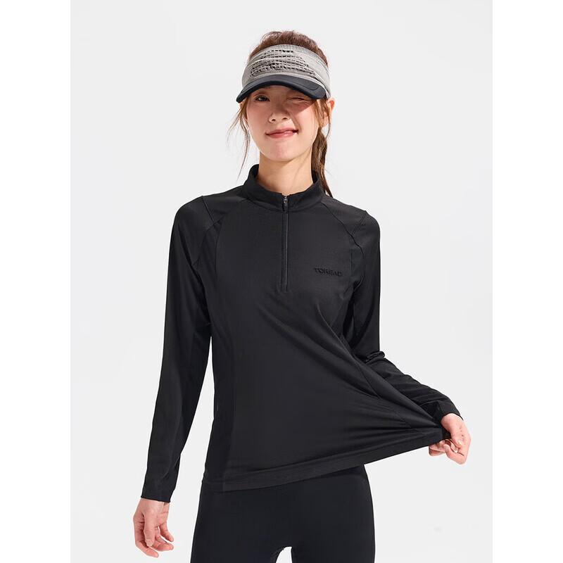 TOREAD Women's Long-Sleeve Cooling Sun-Protective Hiking T-Shirt