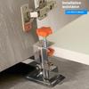 Cabinet Door Mounting Jig Cabinets Frame Clamp Household Hidden Door Stainless Steel Mounting Support Woodworking Tool