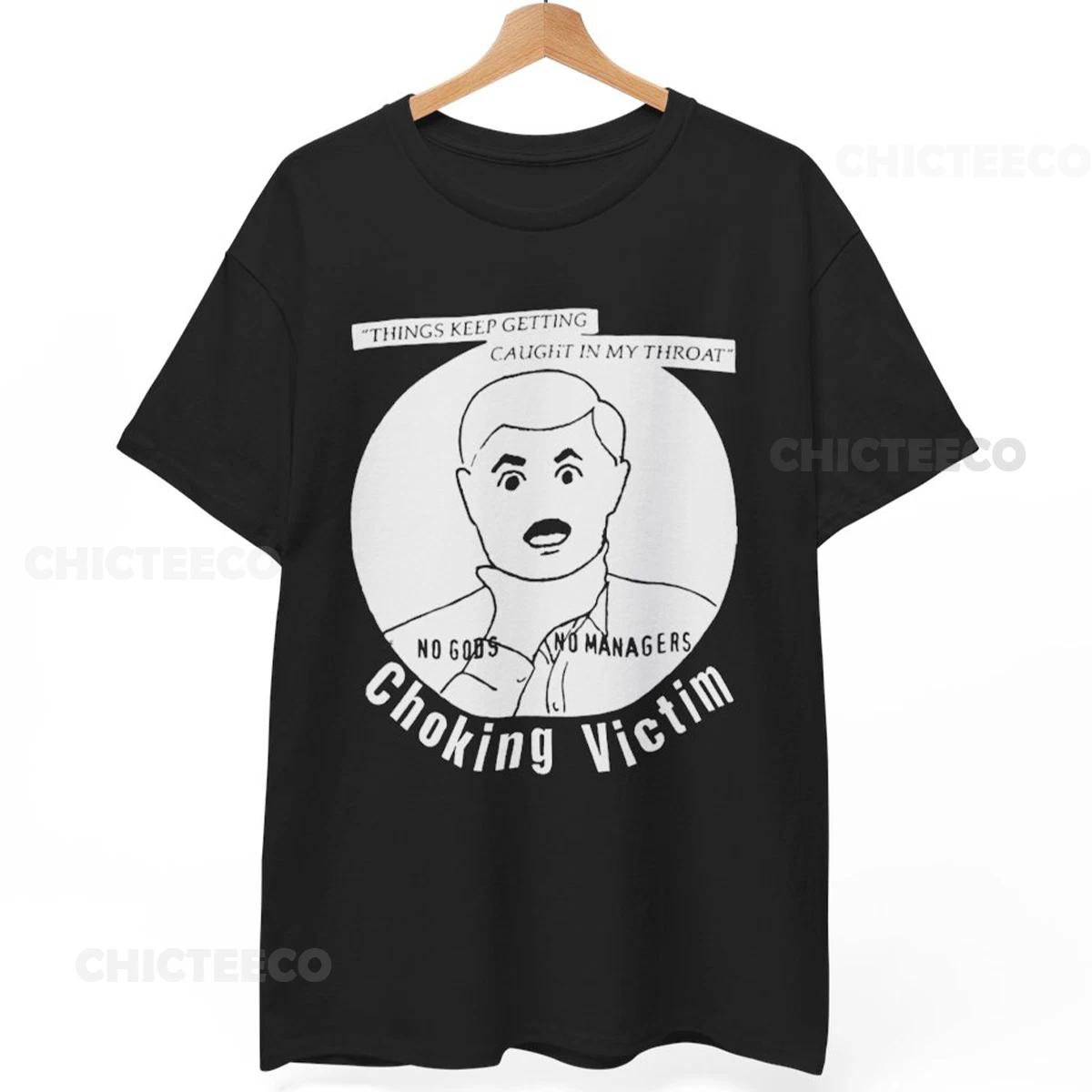 Choking Victim T-Shirt Crust Punk Ska Punk Anarcho-Punk 90s Unisex Tee 2XL