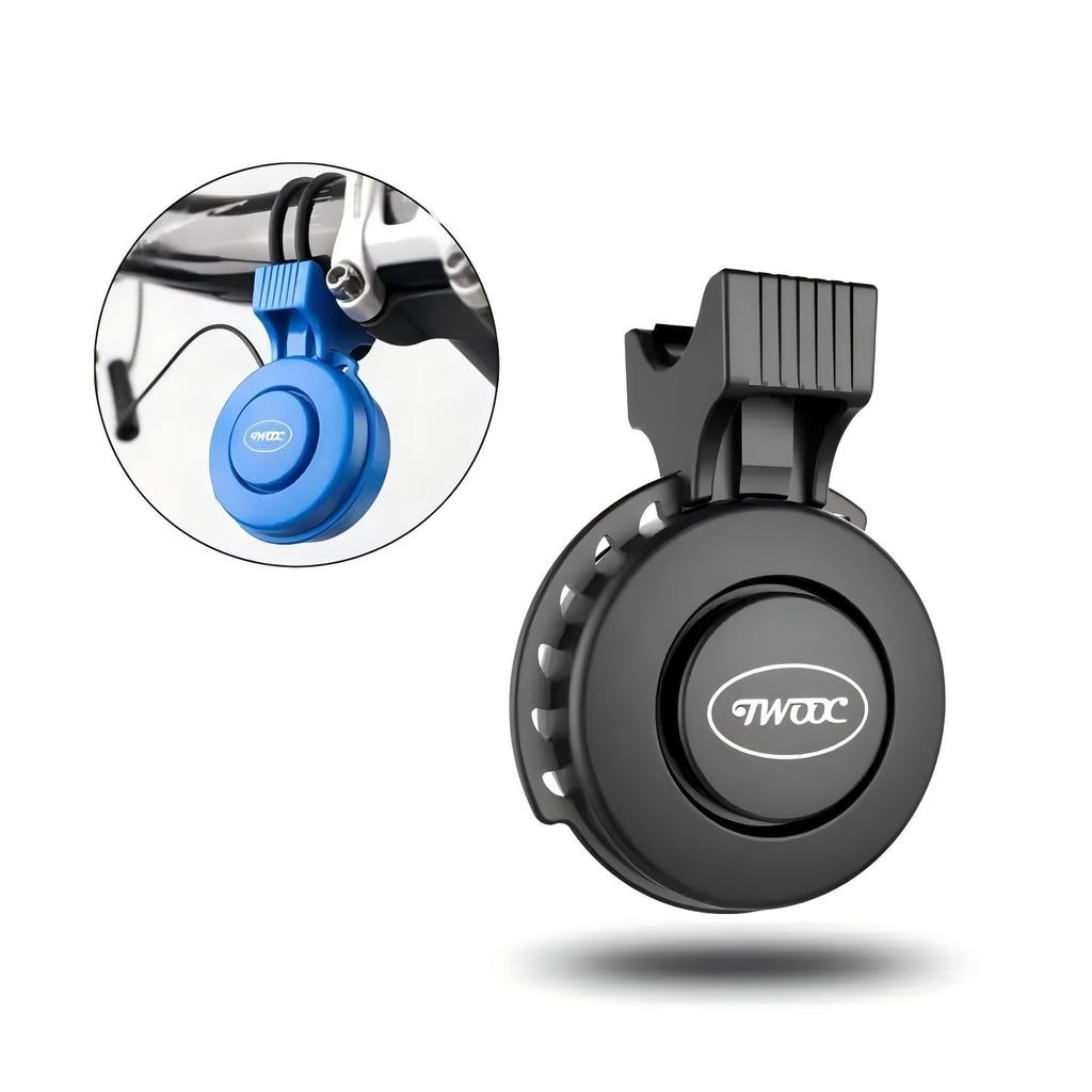 Bicycle Bell 120db Cycling Electric Bike Bell USB Rechargeable IP65 Waterproof Anti-dust Mini Size Bicycle Horn