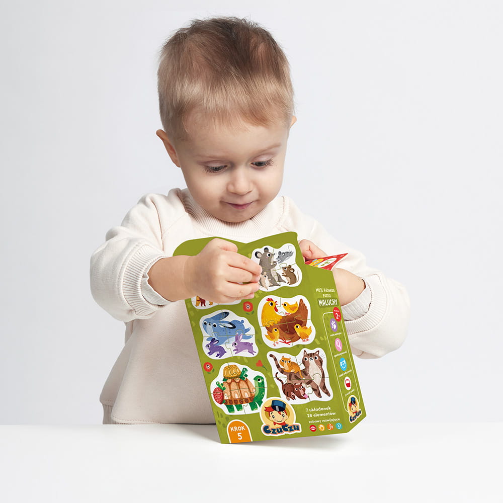 Czuczu  Moje Pierwsze Puzzle Maluchy +2L