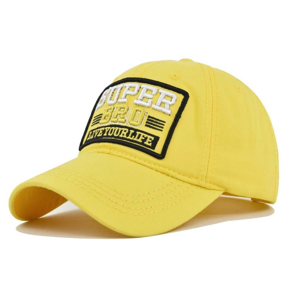 Baseball Super Cap Letter Threedimensional Embroidery Duck Tongue Cap Cotton
