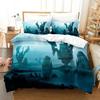 3D Print Sci Fi Structure Bedding Set Duvet Cover Bed Set Quilt Cover Pillowcase Comforter King Queen Size Boys Adult Bedding