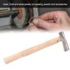 Textured Iron Hammer Metalworking Chisel Hammers for Jewelry Processing Jewelry Tool Accessories
