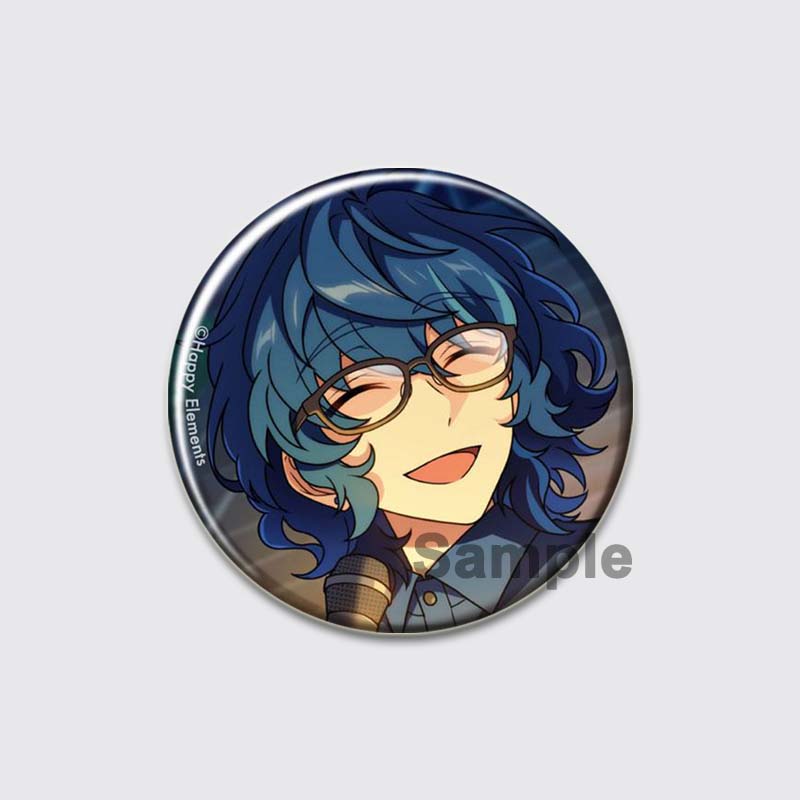 

32/44/58 мм ансамбль звезд ручной работы булавка круглая мультяшная милая застежка брошь для рюкзака одежда аксессуары аниме коллекция значок украшение 58mm