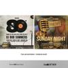 Modern Retro Music Theme Vinyl Record Poster - Wall Decoration