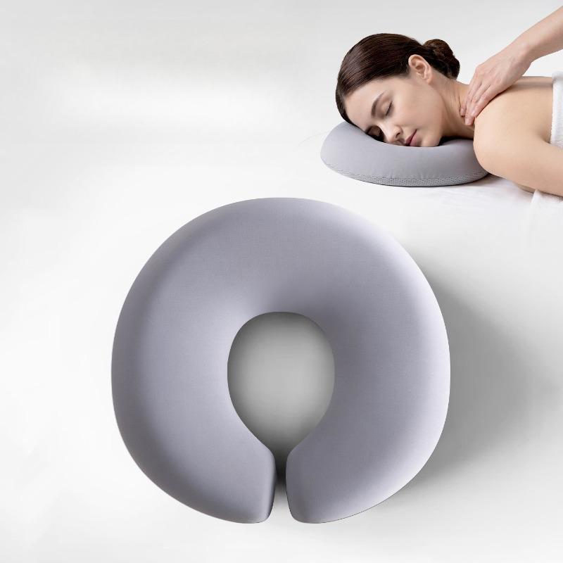 Beauty Bed Specific Memory Foam Pillow SPA Massage and Tuina Facial Opening U-shaped Pillow Travel, Office, Home Nap Tool, Multifunctional Neck Pillow