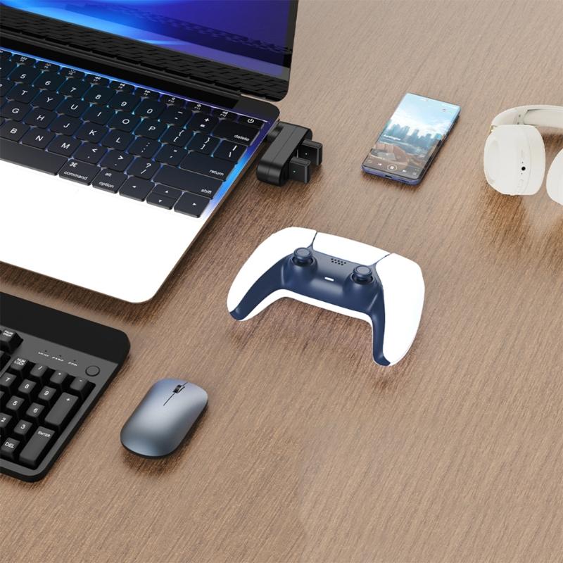 4 Port USB 3.0 2.0 Hub 180° Rotatable USB C High Speed Data Transfer Disk Splitter Drive Adapter For Laptop PC