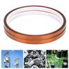 2PCS 3  High Temperature Resistant Adhesive Tape Polyimide Film Yellow Brown Accessory