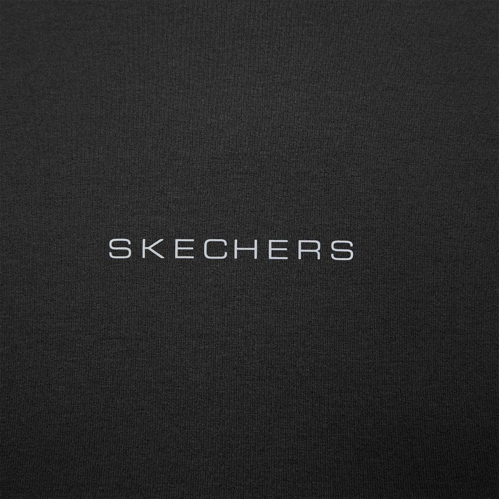 Skechers Moisture Wicking Quick Dry Breathable Solid Color Long Sleeve T-Shirt Men tops P326M053-0018