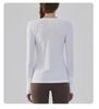 Women's Slim-Fit Long-Sleeve Yoga and Running Top for Autumn and Winter
