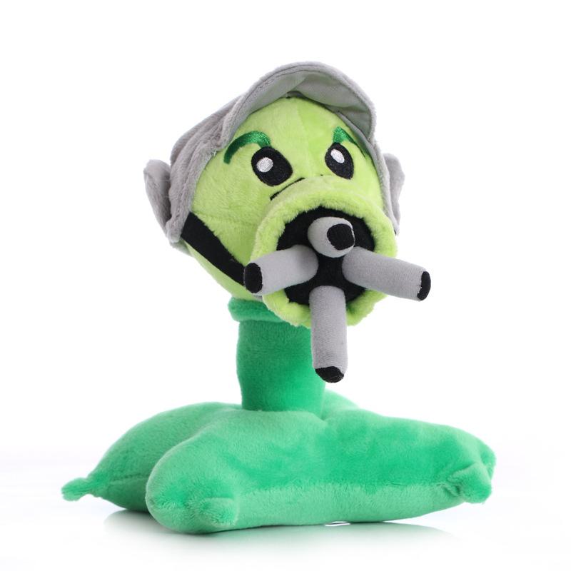 

20cm Plants VS Zombies 2 Peashooter Snow Pea Repeater Threepeater Gatling Pea Cartoon Anime Game Stuffed Toys Pendants Kid Gift 20cm